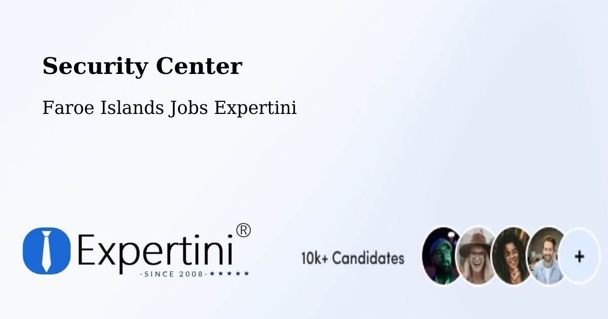 Security & Compliance – Kráir - Faroe Islands Jobs Expertini